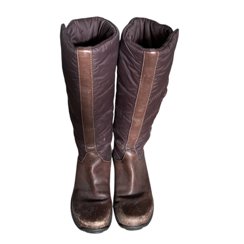 UGG Snowpeak Tall Winter Leather with Quilted Nylon Shaft and Buttons - 7 - Picture 3 of 14